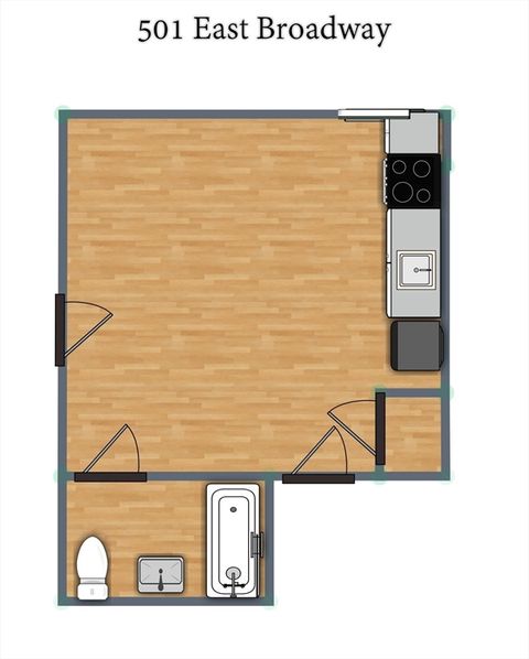 Photo of 501 E Broadway #3, Boston, MA 02127 (MLS # 73461024)