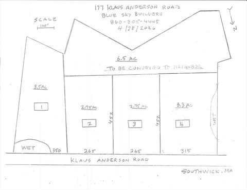 Photo of 197 Klaus Anderson Road, Southwick, MA 01077 (MLS # 73511612)