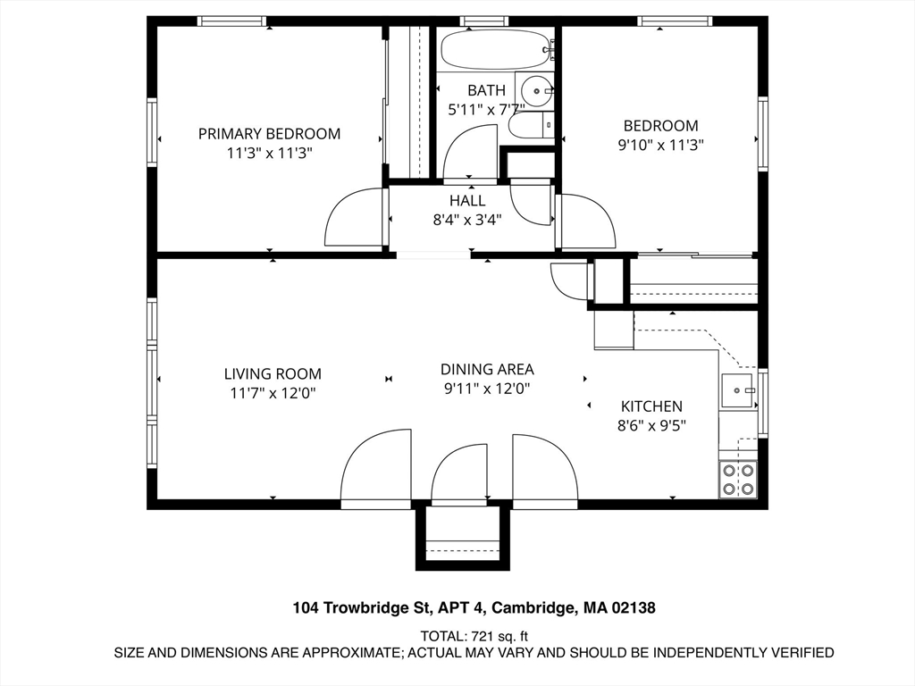 104 Trowbridge St #4, Cambridge, MA, 104 Trowbridge St #4, Cambridge, MA Photo #9