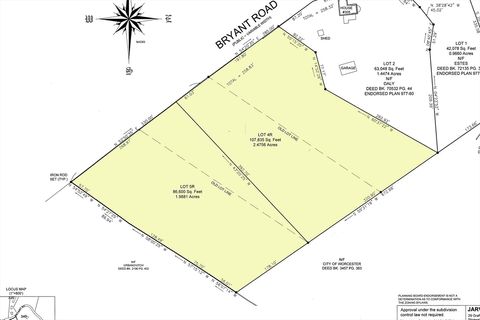 Photo of Lots 4R/5R Bryant Road, Holden, MA 01522 (MLS # 73513023)