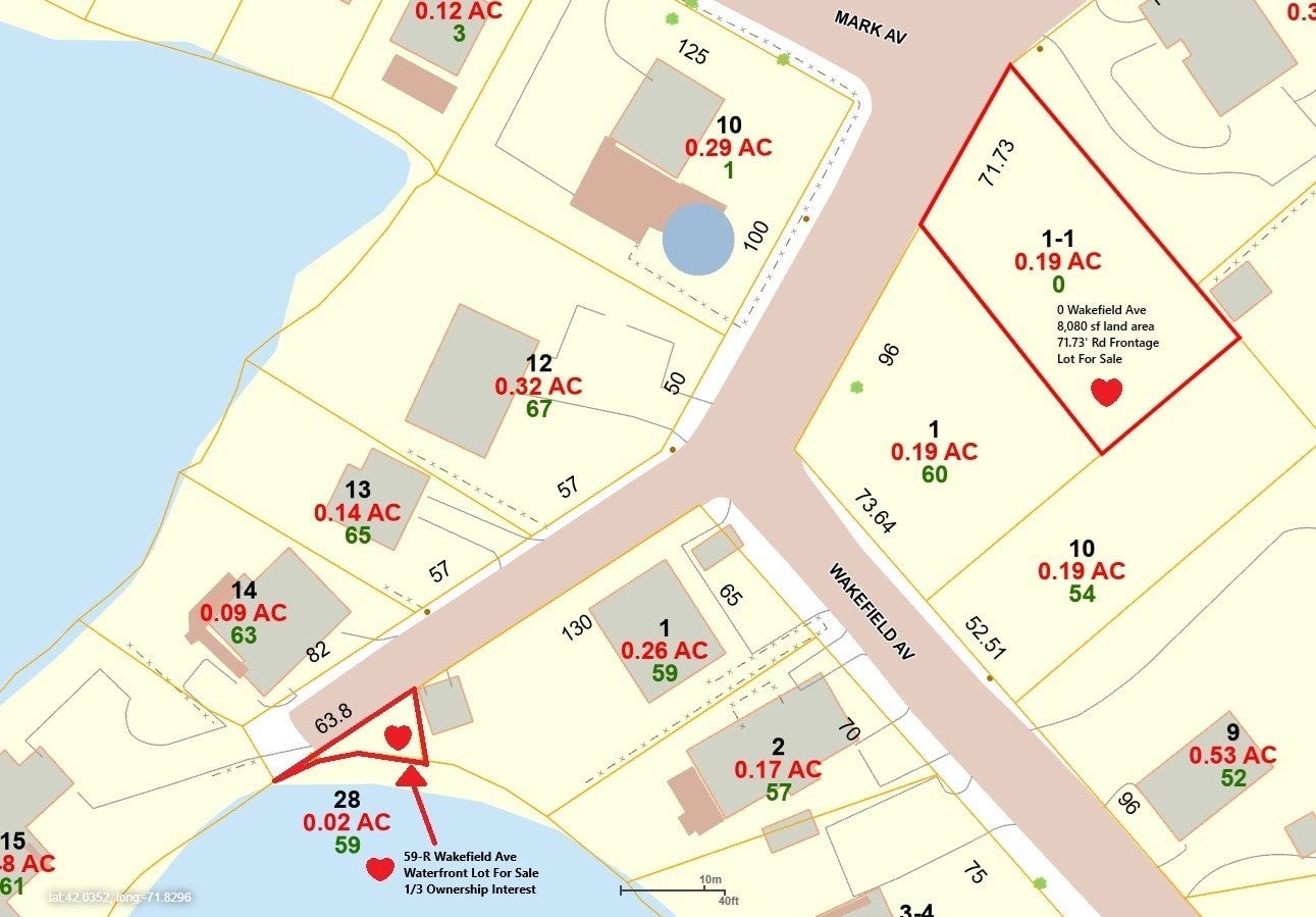 0 Wakefield Ave - Webster Lake