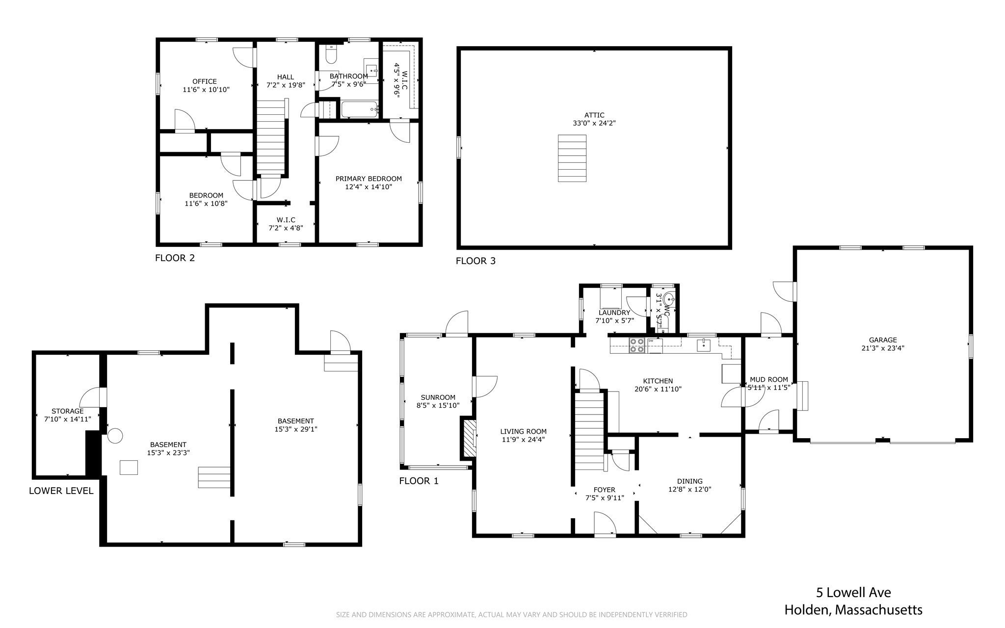 5 Lowell Ave, Holden, MA, 5 Lowell Ave, Holden, MA Photo #18
