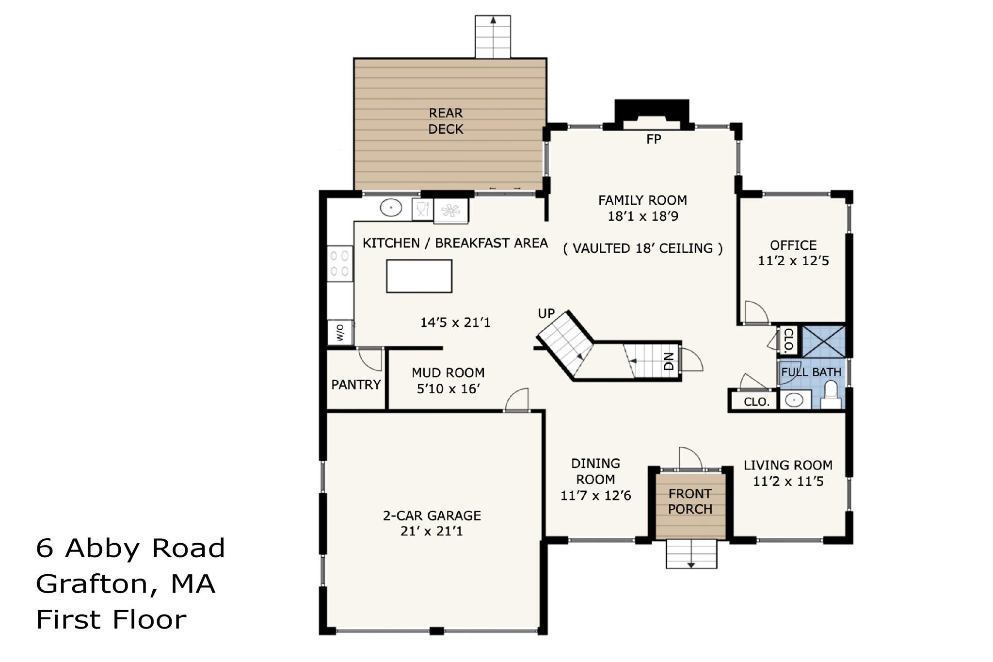 6 Abby Road, Grafton MA 01536