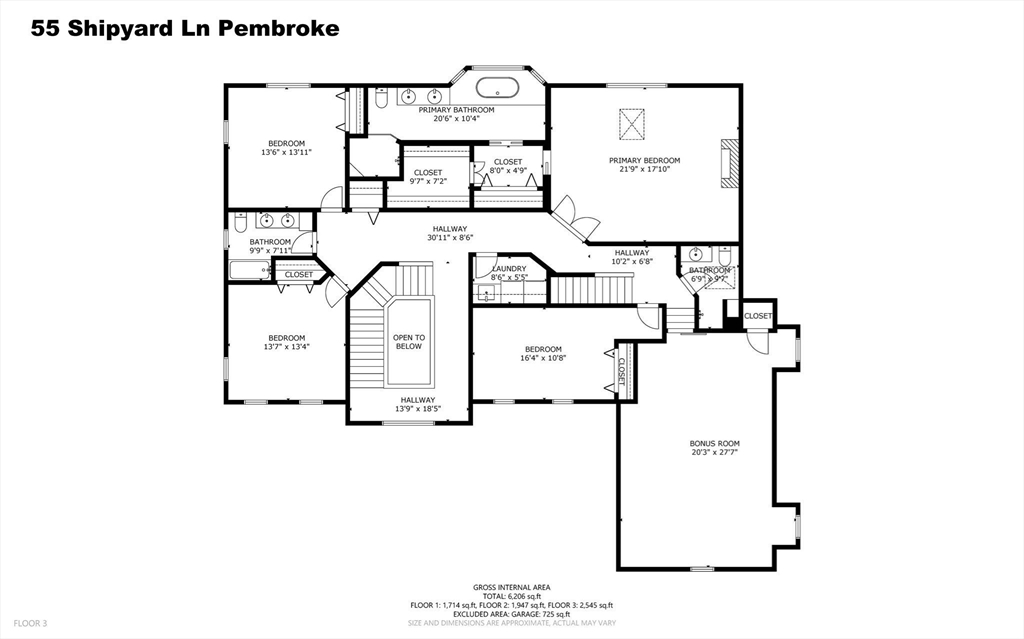 Pembroke, Massachusetts 02359, United States, 4 Bedrooms Bedrooms, ,4 BathroomsBathrooms,Residential,Active,203112