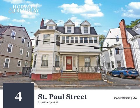 Photo of 4 Saint Paul St, Cambridge, MA 02139 (MLS # 73448161)