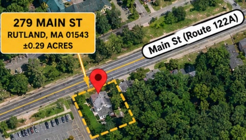 Photo of 279 Main St, Rutland, MA 01543 (MLS # 73592424)
