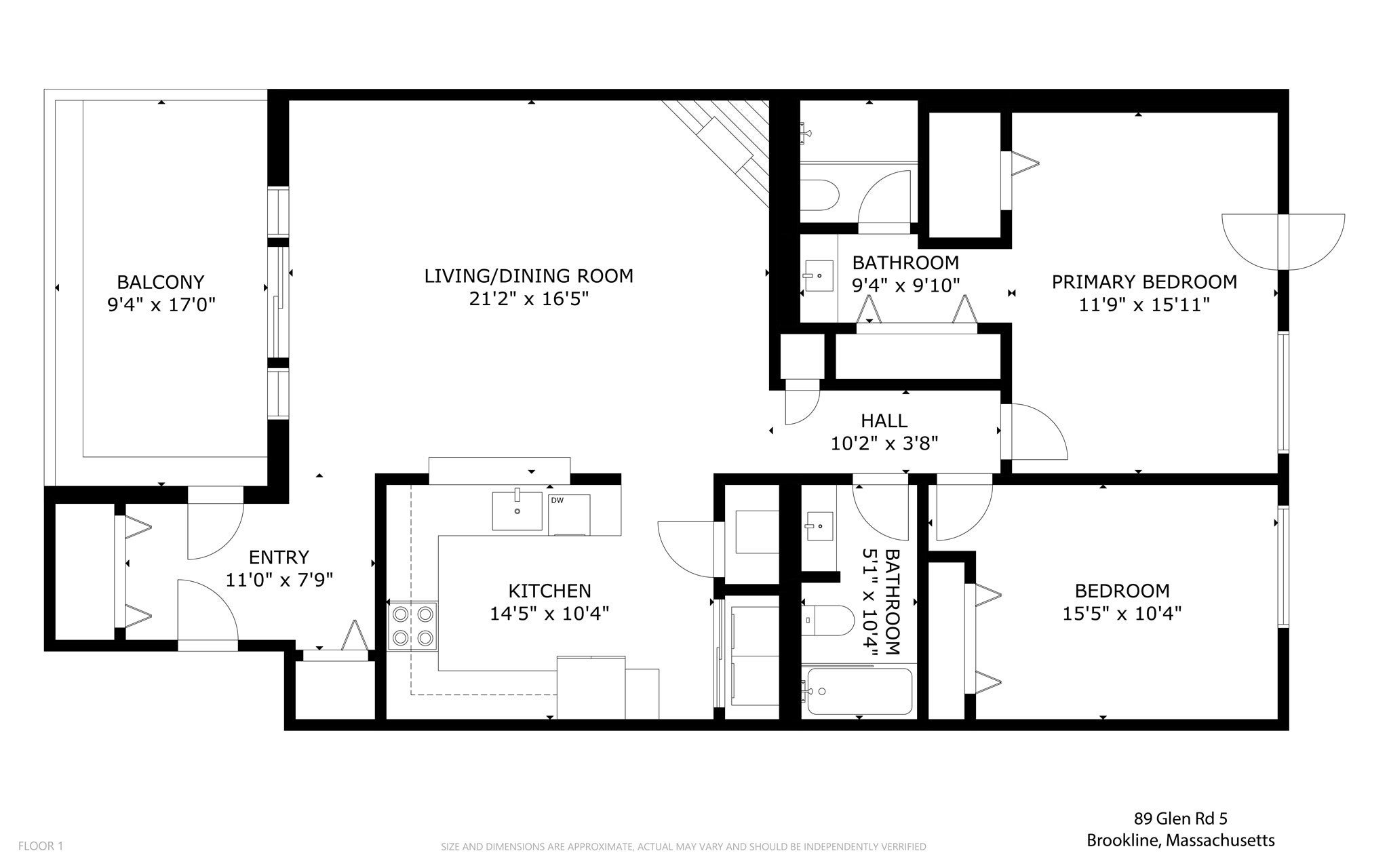 89 Glen Rd #5, Brookline, MA, 89 Glen Rd #5, Brookline, MA Photo #24
