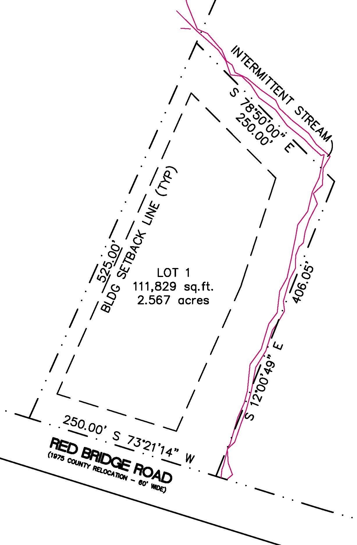 30V-Lot 1 Red Bridge Rd