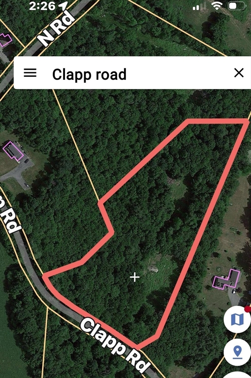 0 Clapp Rd + 0 North Rd