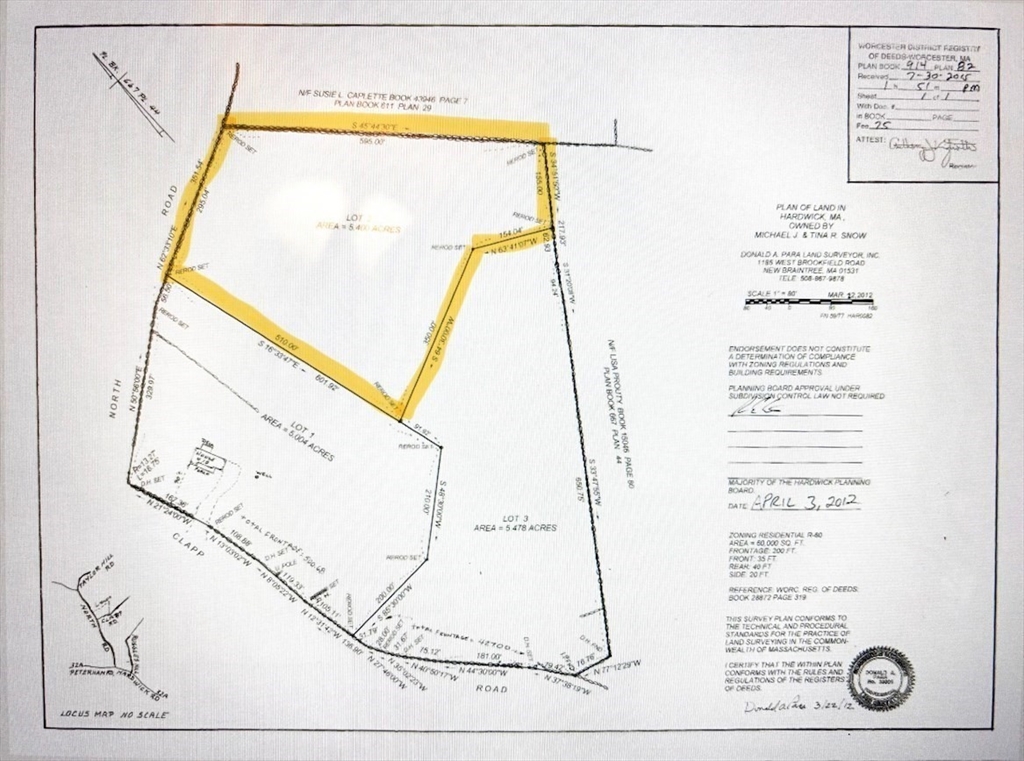 0 Clapp Rd + 0 North Rd