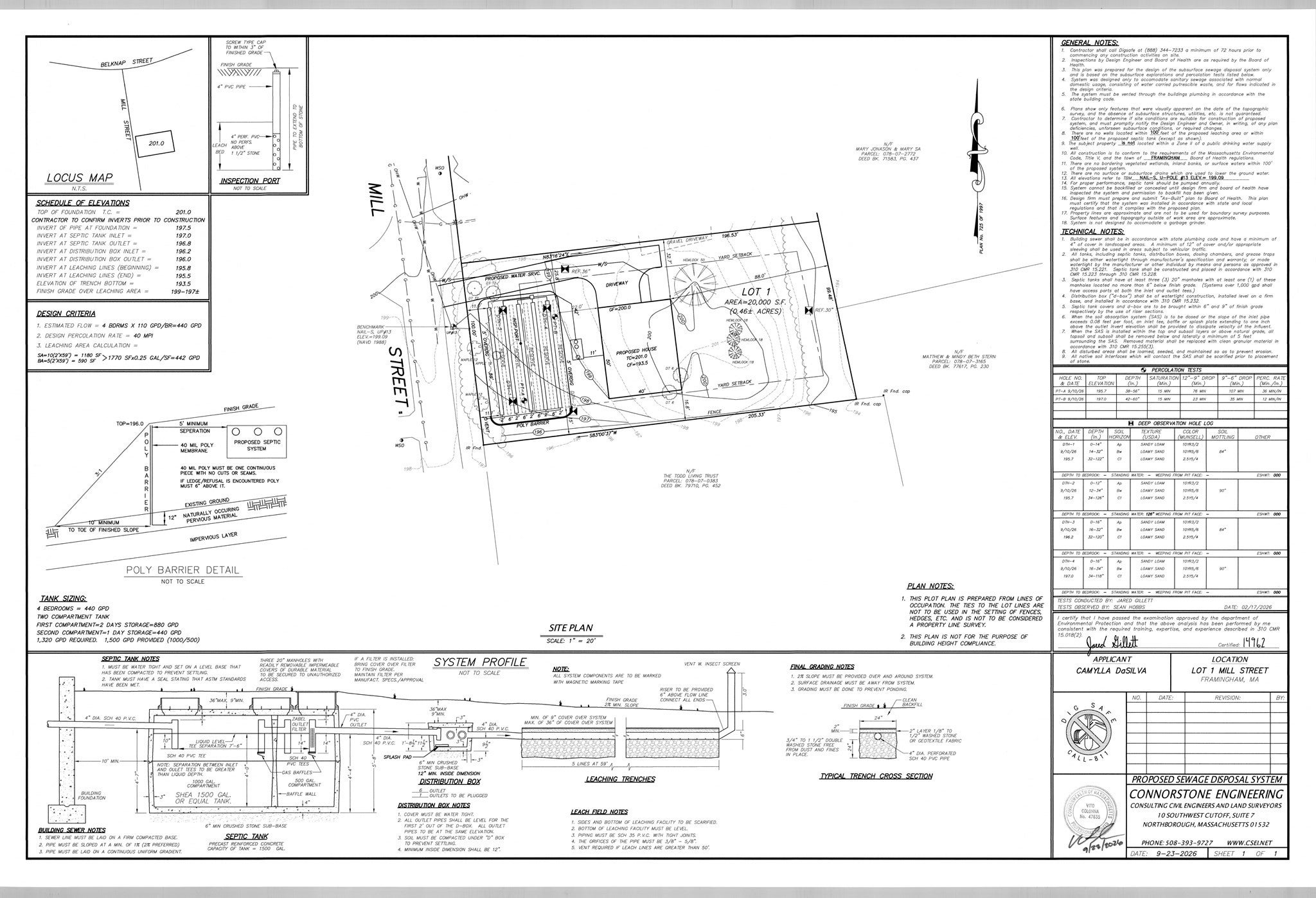 Lot 1 Mill St