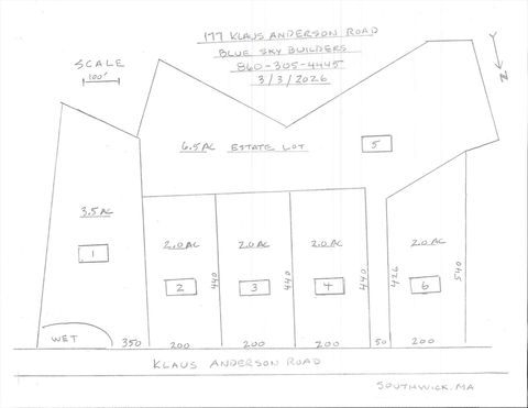 177 Klaus Anderson Road Southwick MA 01077