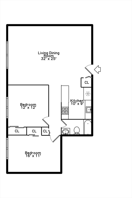 Somerville, Massachusetts 02143, United States, 2 Bedrooms Bedrooms, ,1 BathroomBathrooms,Residential,Active,82284