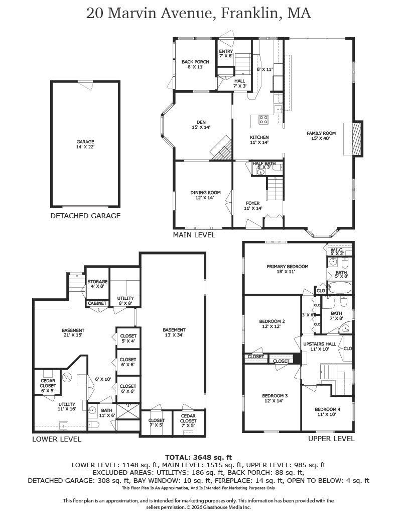 20 Marvin Ave, Franklin, MA, 20 Marvin Ave, Franklin, MA Photo #41