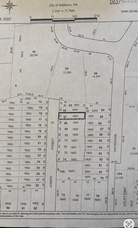 Photo of 0 Joseph Street, Attleboro, MA 02703 (MLS # 73469304)