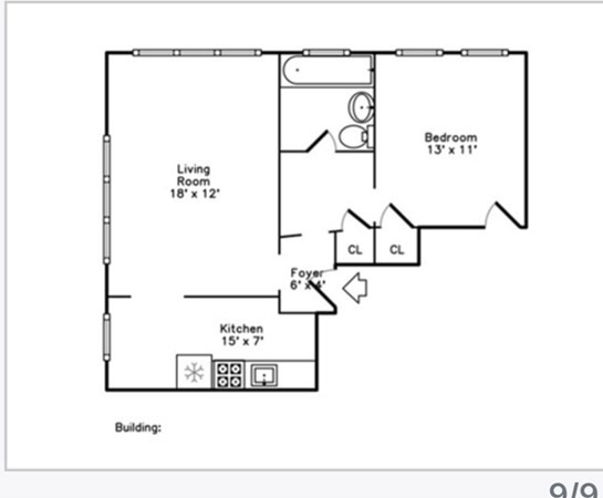 Boston, Massachusetts 02135, United States, 1 Bedroom Bedrooms, ,1 BathroomBathrooms,Residential,Active,166417