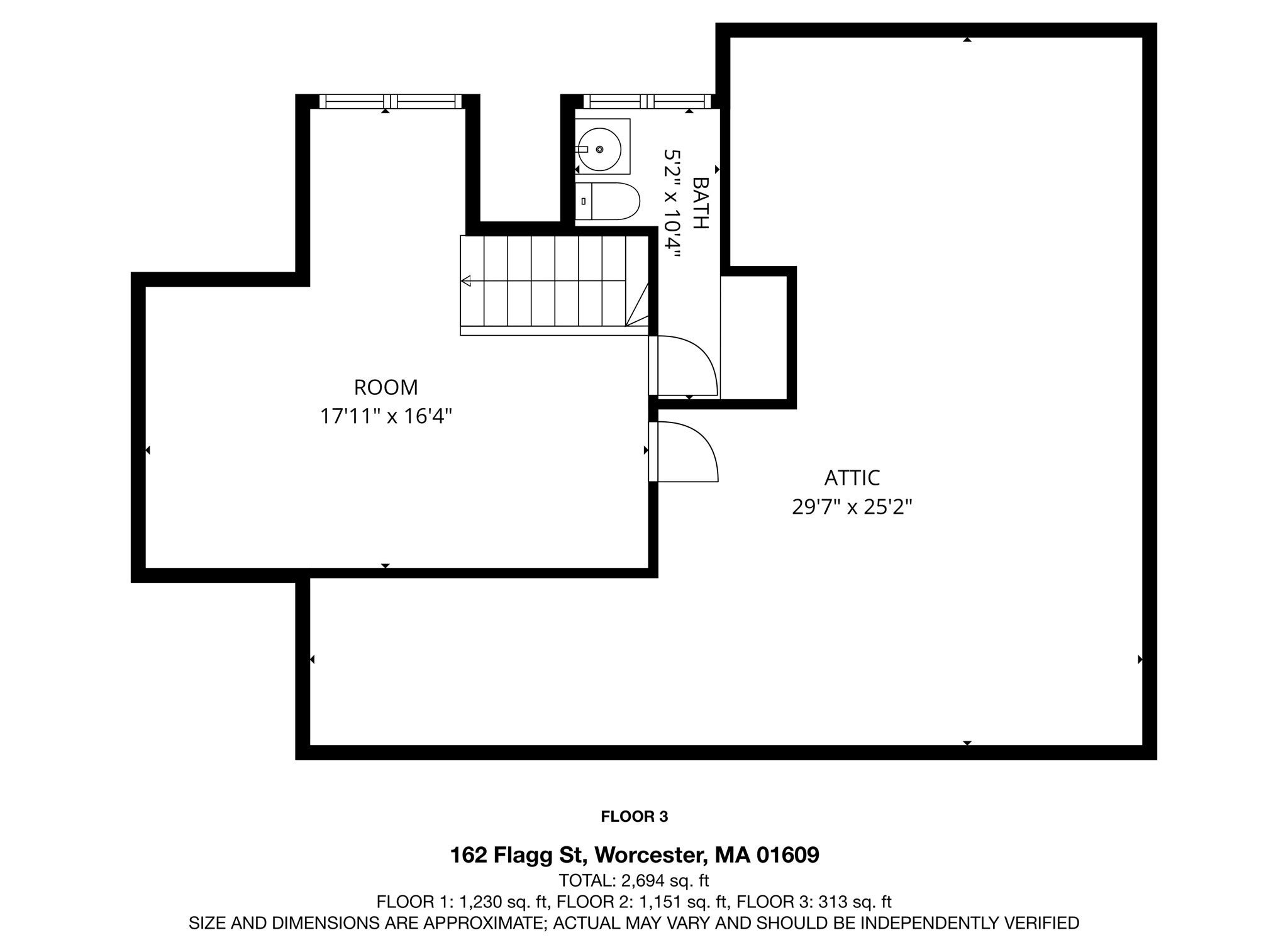 162 Flagg St, Worcester, MA, 162 Flagg St, Worcester, MA Photo #37