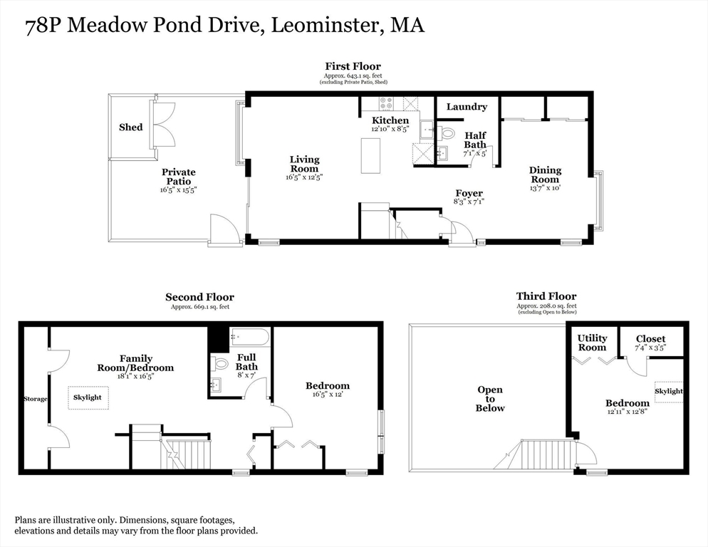 78 Meadow Pond Dr #P, Leominster, MA Photo #38