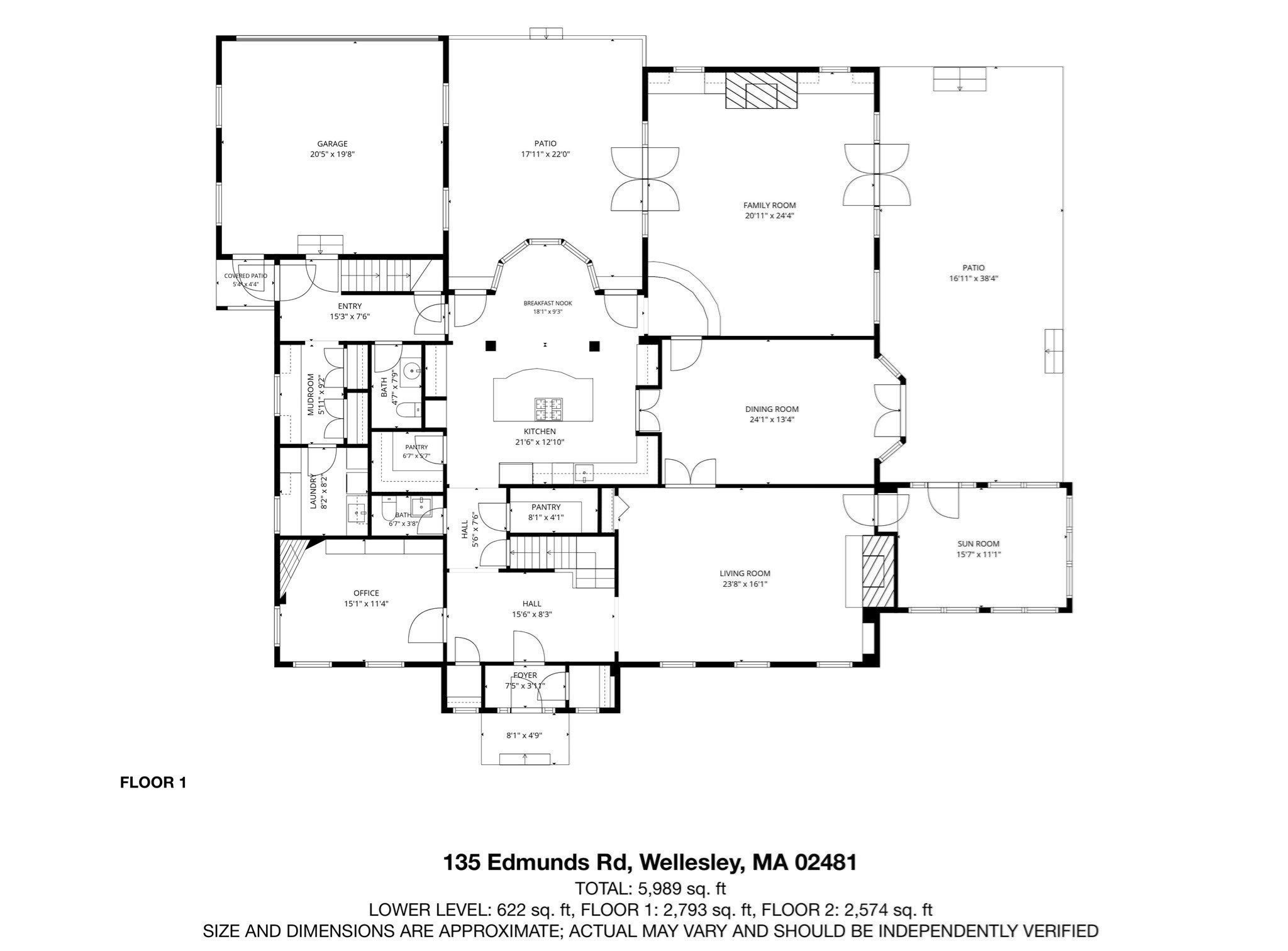 135 Edmunds Road, Wellesley, MA Photo #31