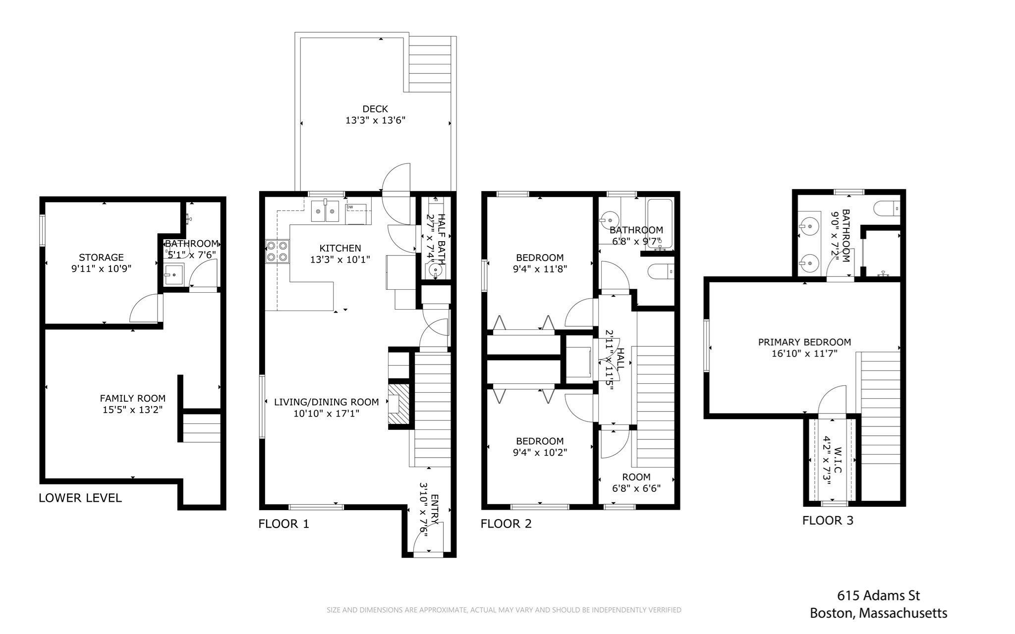 615 Adams St #615, Boston, MA, 615 Adams St #615, Boston, MA Photo #23