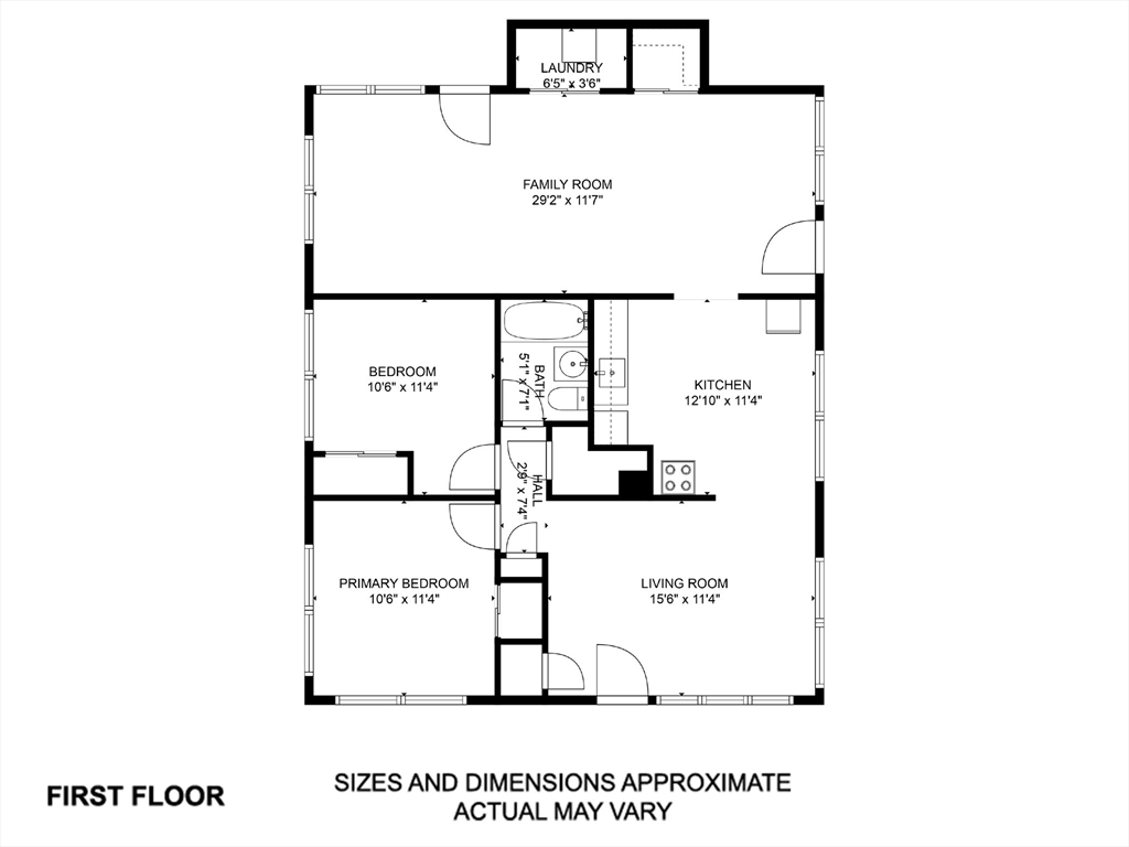 Springfield, Massachusetts 01119, United States, 2 Bedrooms Bedrooms, ,1 BathroomBathrooms,Residential,Active,88571