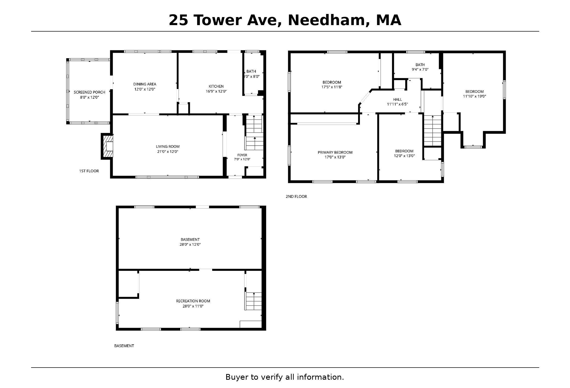 25 Tower Ave, Needham, MA, 25 Tower Ave, Needham, MA Photo #19