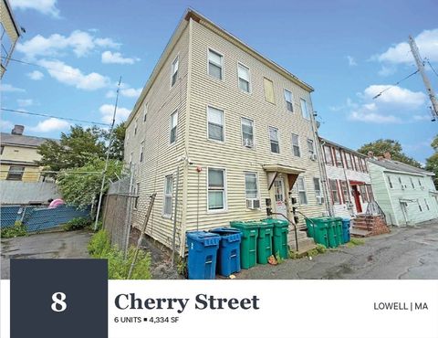 Photo of 8 Cherry St, Lowell, MA 01852 (MLS # 73444131)