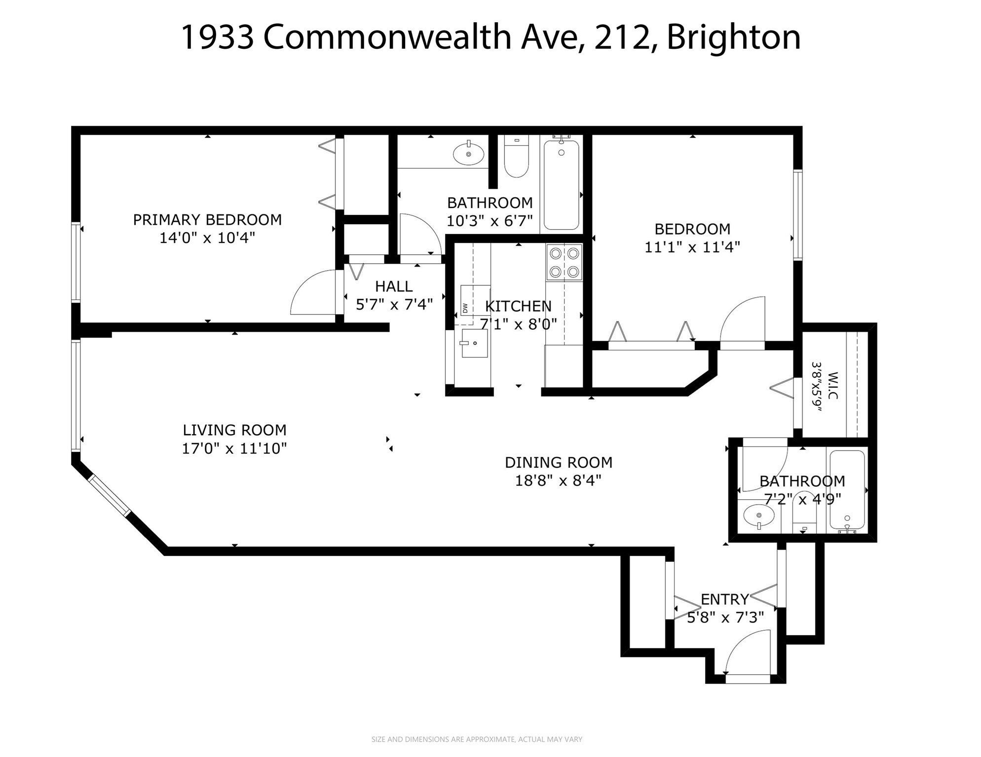 1933 Commonwealth Avenue #212, Boston, MA, 1933 Commonwealth Avenue #212, Boston, MA Photo #22