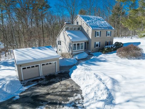 Photo of 244 N Valley Road, Pelham, MA 01002 (MLS # 73479501)