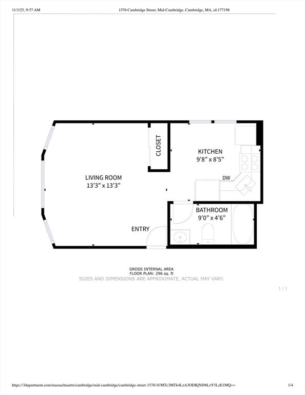 1576 Cambridge St #2F, Cambridge, MA, 1576 Cambridge St #2F, Cambridge, MA Photo #7