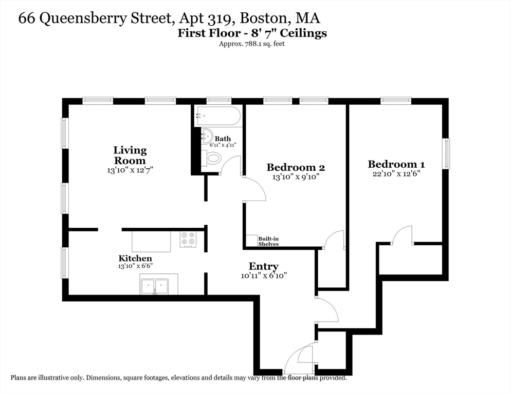 66 Queensberry Street #319, Boston, MA, 66 Queensberry Street #319, Boston, MA Photo #28