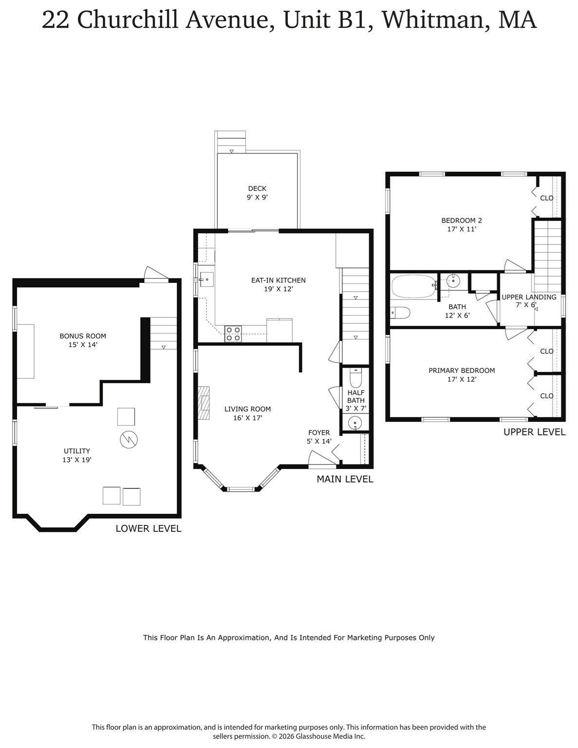 22 Churchill Ave #B1, Whitman, MA, 22 Churchill Ave #B1, Whitman, MA Photo #22