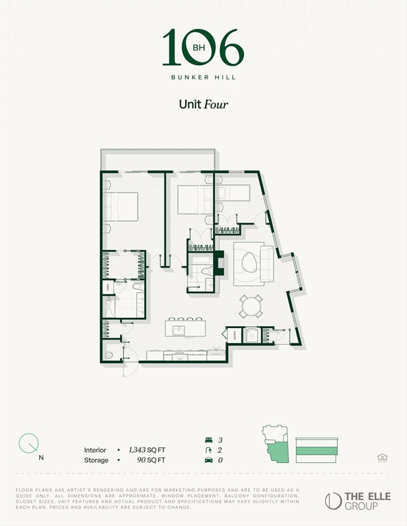 Boston, Massachusetts 02129, United States, 3 Bedrooms Bedrooms, ,2 BathroomsBathrooms,Residential,Active,221071