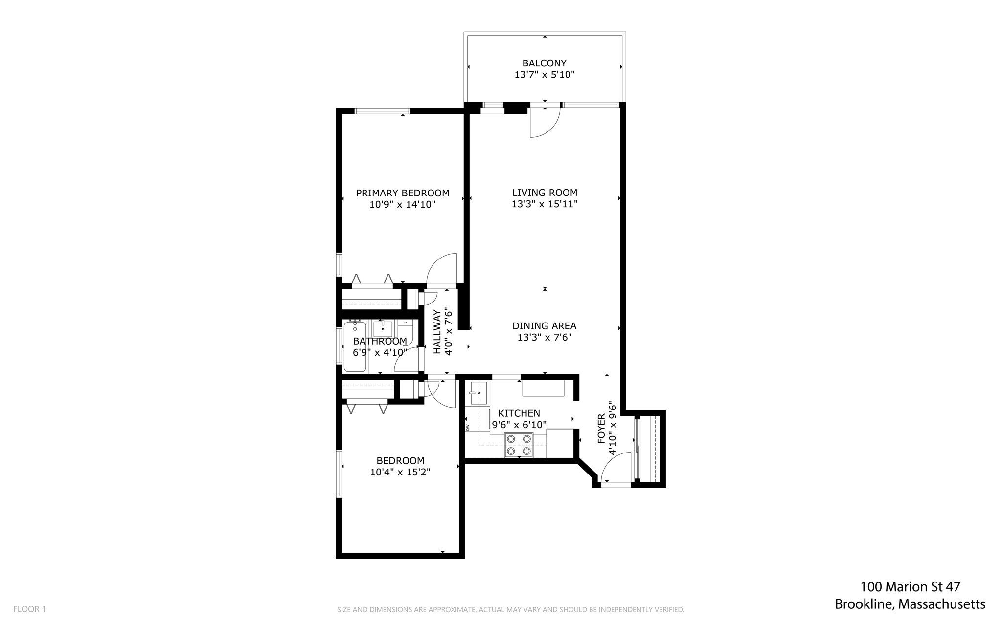 100 Marion St #47, Brookline, MA, 100 Marion St #47, Brookline, MA Photo #20