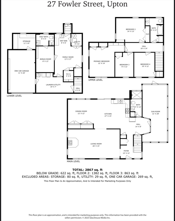 Upton, Massachusetts 01568, United States, 4 Bedrooms Bedrooms, ,3 BathroomsBathrooms,Residential,Active,232941