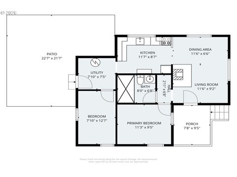 Tiny photo for 48247 E 2nd St, Oakridge, OR 97463 (MLS # 744826050)