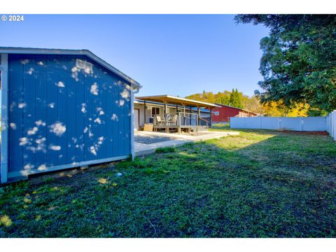 A home in Myrtle Creek