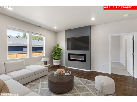Tiny photo for 421 E 4th St, Lowell, OR 97452 (MLS # 715775691)