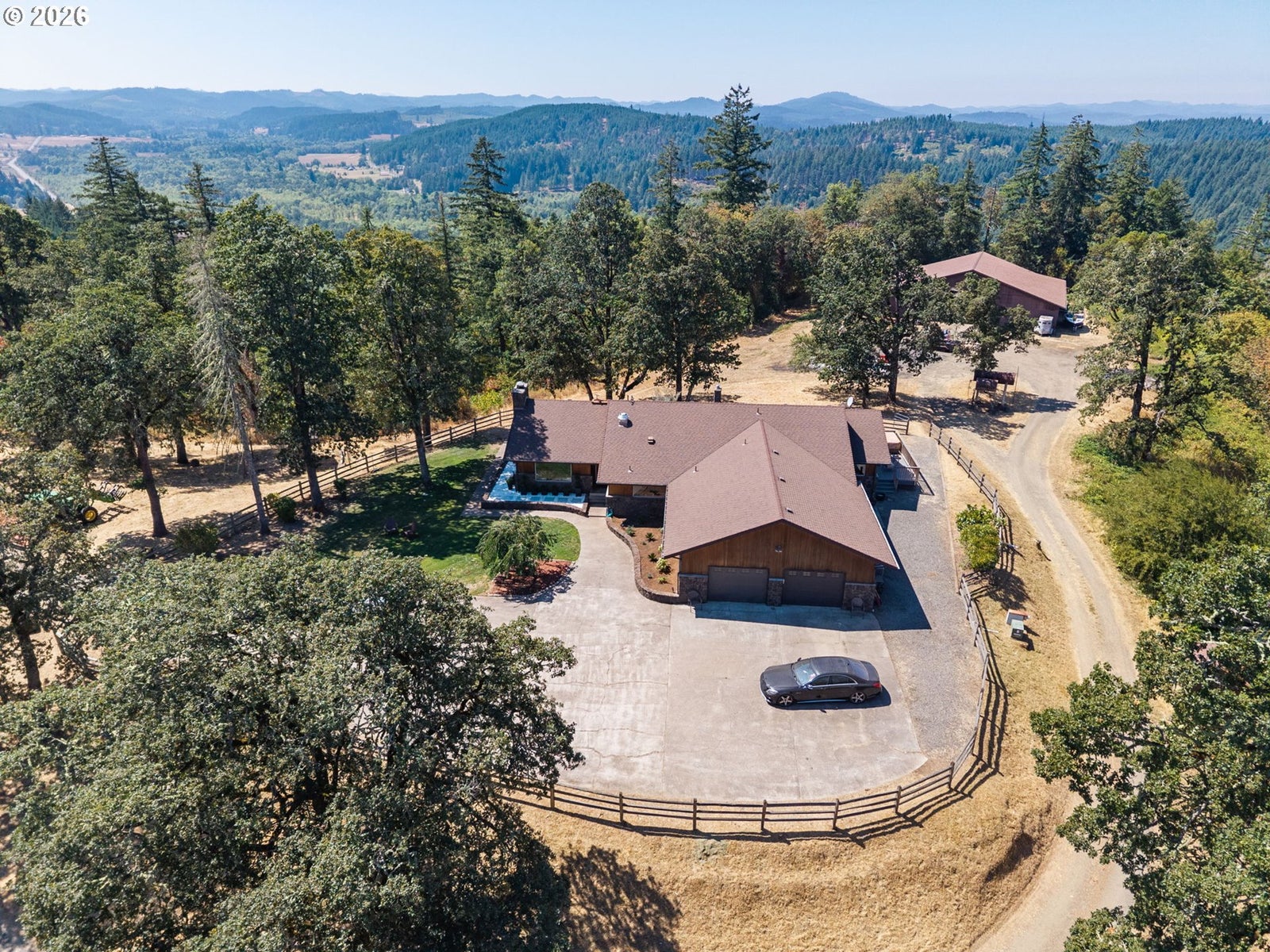 Acreage property in Lane County Oregon