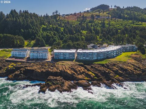 A home in Depoe Bay