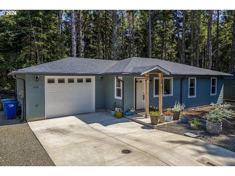 A home in Lincoln City