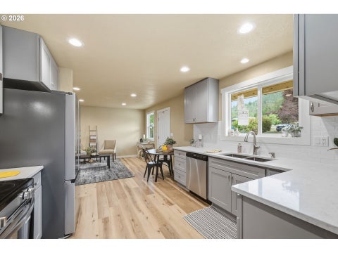 Tiny photo for 481 N D St, Lowell, OR 97452 (MLS # 299533087)