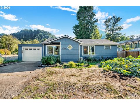 Tiny photo for 47576 Riverview St, Oakridge, OR 97463 (MLS # 298997230)
