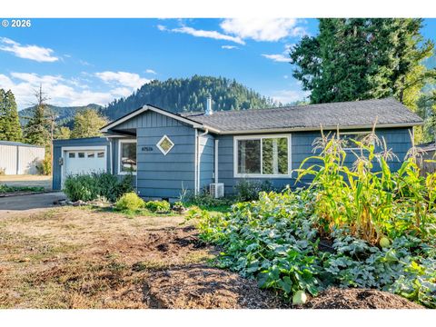 Tiny photo for 47576 Riverview St, Oakridge, OR 97463 (MLS # 298997230)