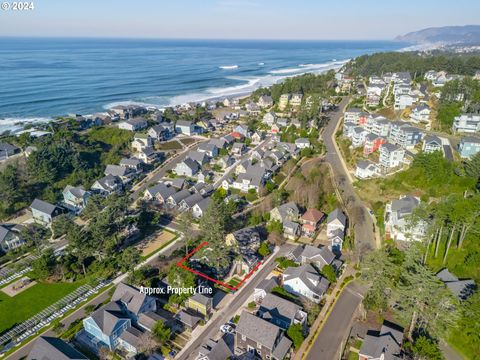 A home in Lincoln City