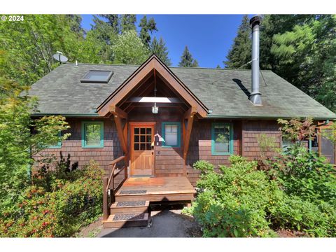 A home in McKenzie Bridge