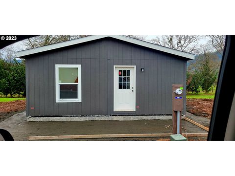 A home in Myrtle Creek