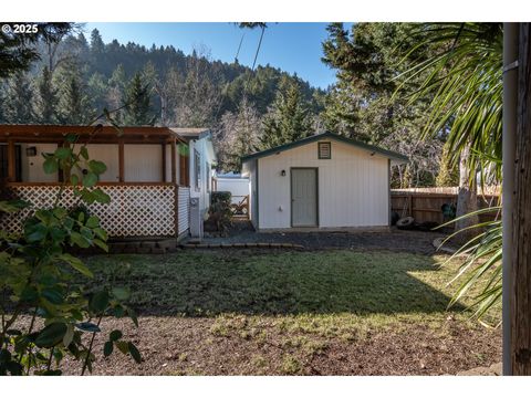 A home in Canyonville