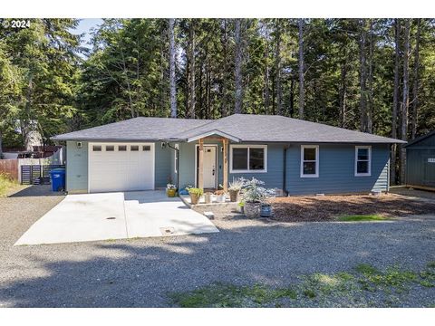 A home in Lincoln City