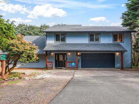 A home in Lincoln City